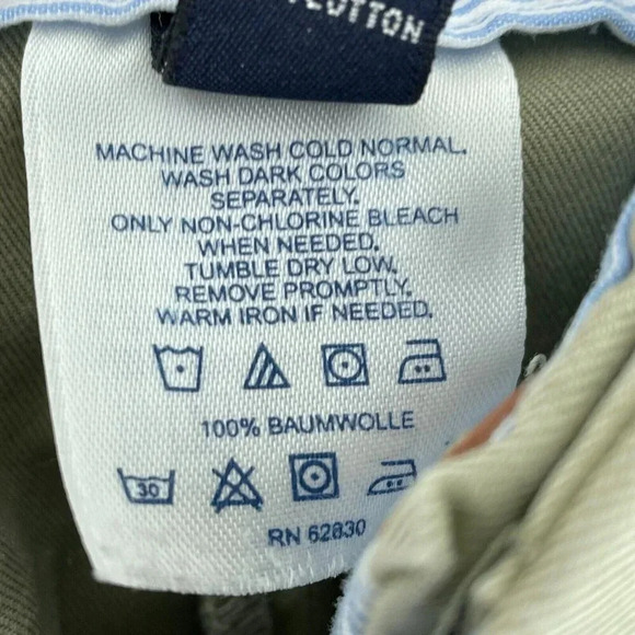 Lands End Chino Pants Womens 14p Brown 3799 - Picture 8 of 11